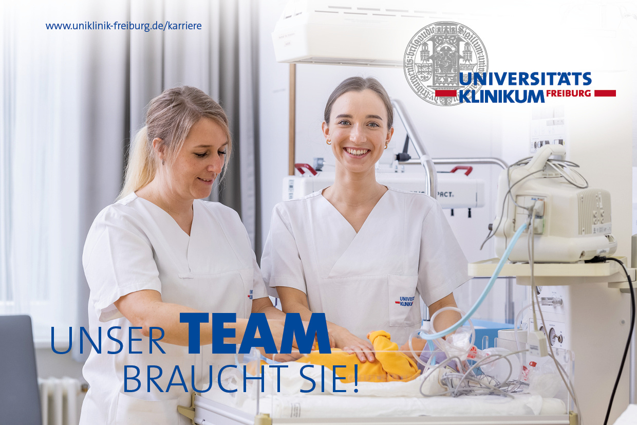 Job als Kinderkrankenpfleger Universitätsklinikums Freiburg
